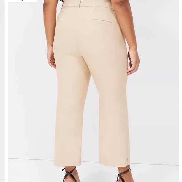 Lane Bryant- 4-Season Slim Capri Pant - Khaki - 16W- Never Worn! - Picture 3 of 6